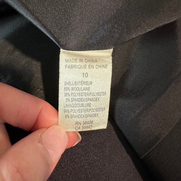 THEORY Rex V Blazer Wool Blend Single Breasted Classic Suiting Workwear Jacket - Picture 11 of 13